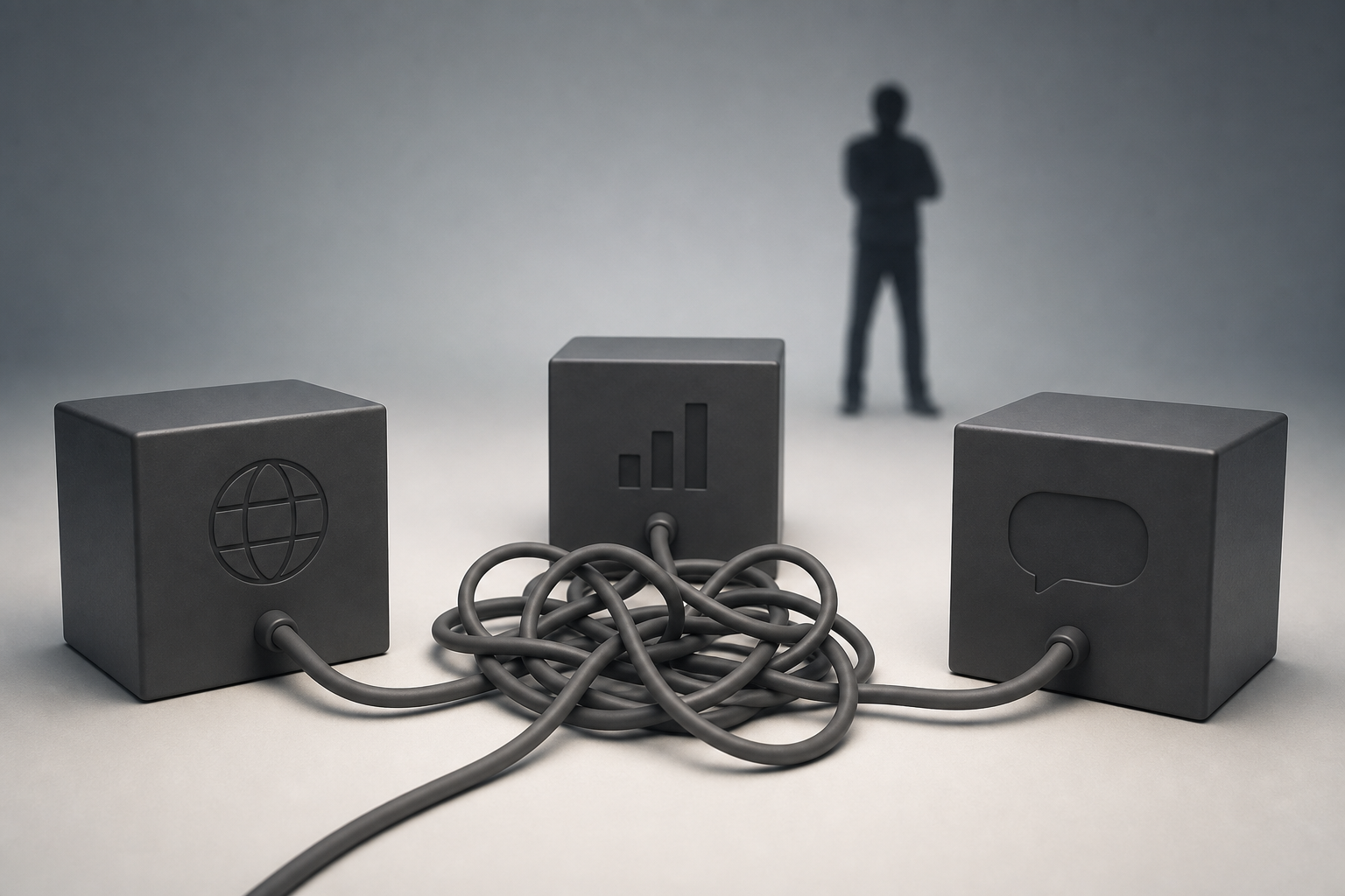 Fragmented digital setup from multiple suppliers with poor results
