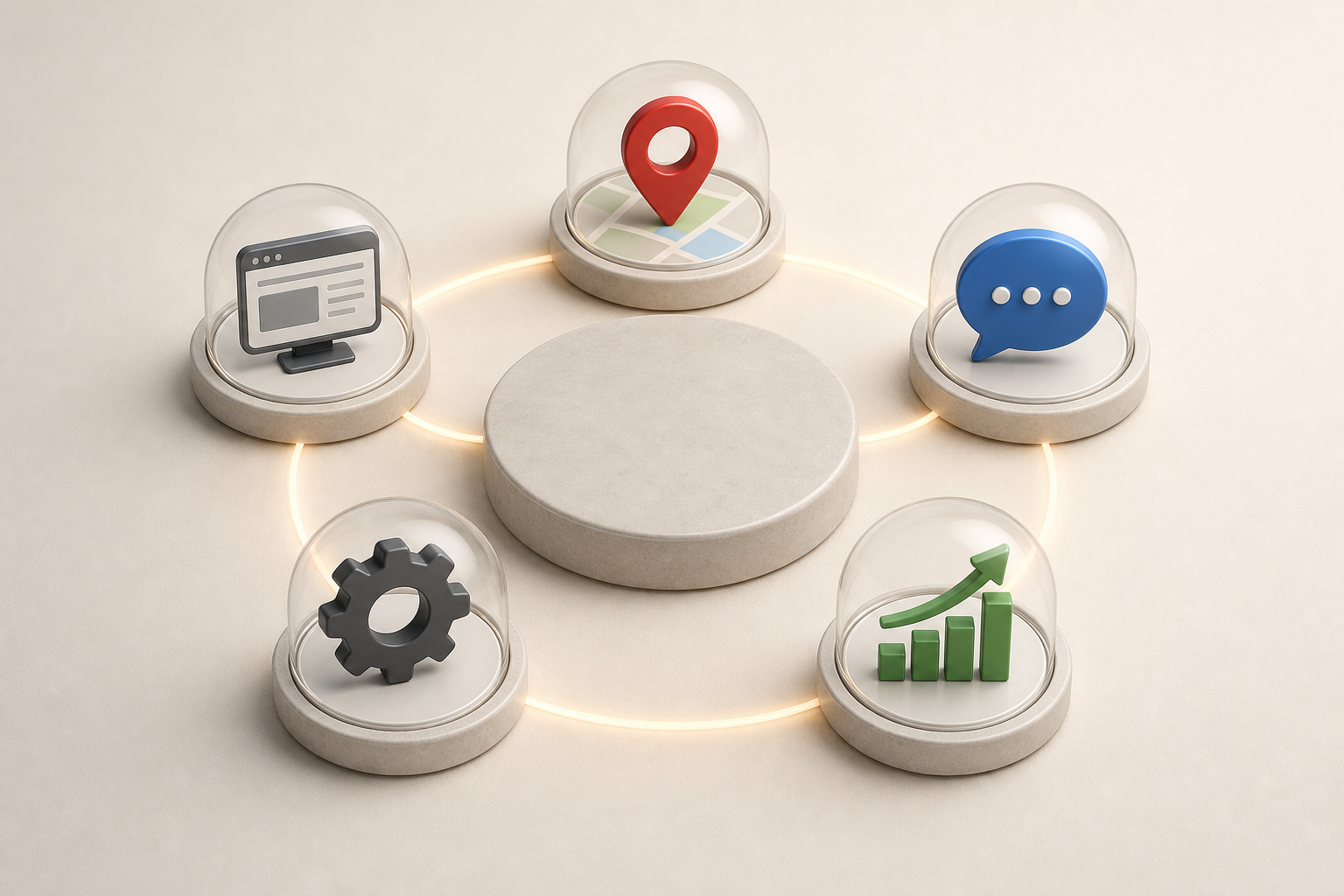 Websites, SEO, social media, paid ads and automation for local businesses